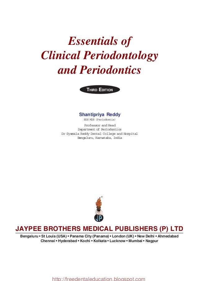 shantipriya reddy periodontics